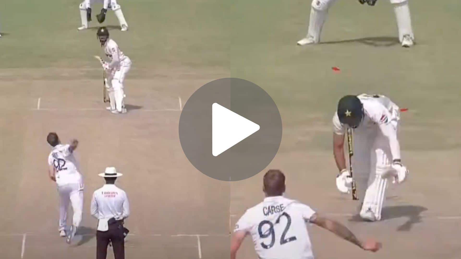 [Watch] Brydon Carse Makes Shoaib Akhtar Proud As His Lethal Reverse-Swing Castles Aamir Jamal